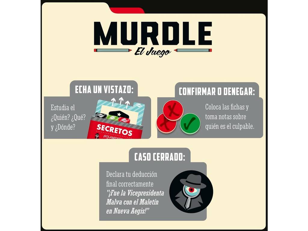 Murdle Il Gioco