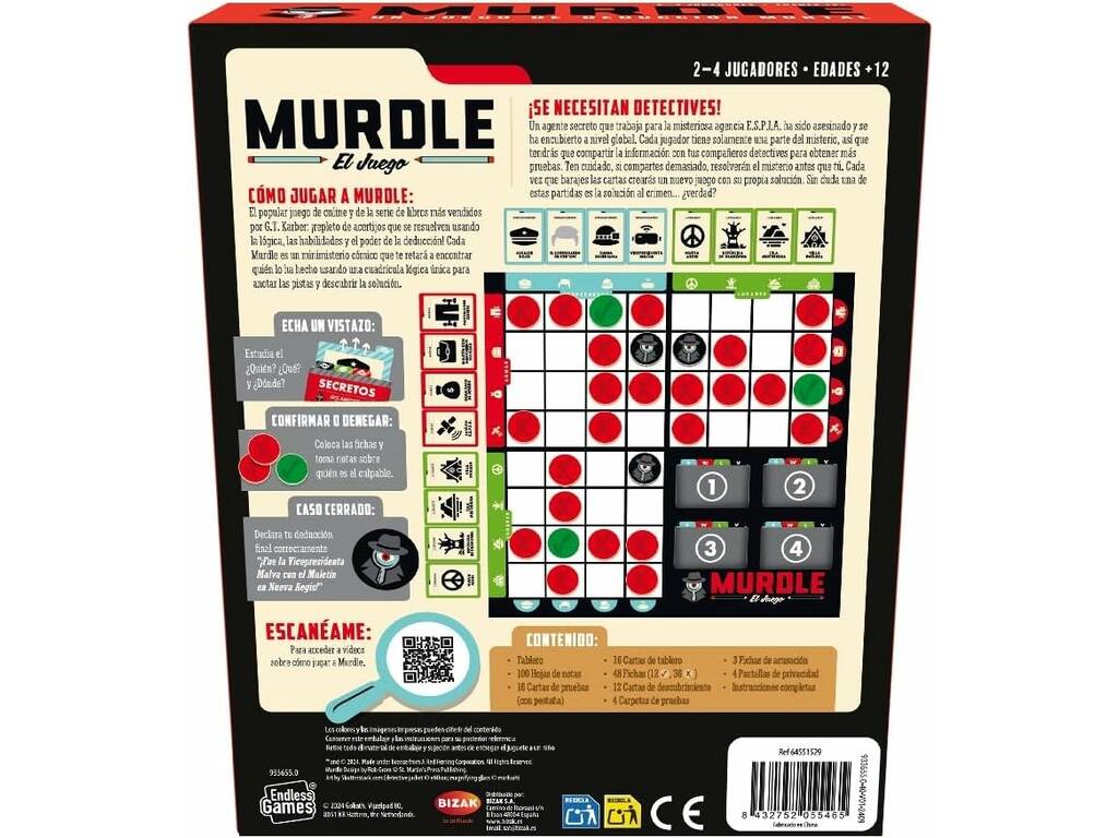 Murdle Il Gioco