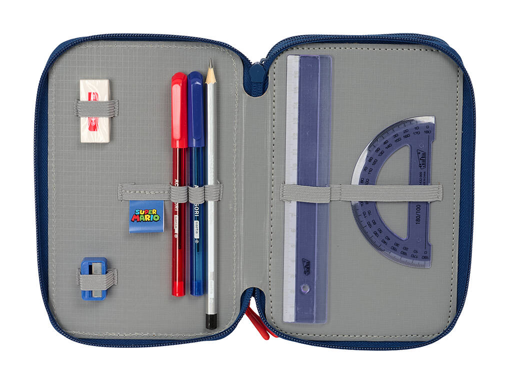 Astuccio triplo 37 pezzi Super Mario Trick