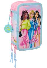 Triple Mäppchen 37 Teile Barbie Painterly