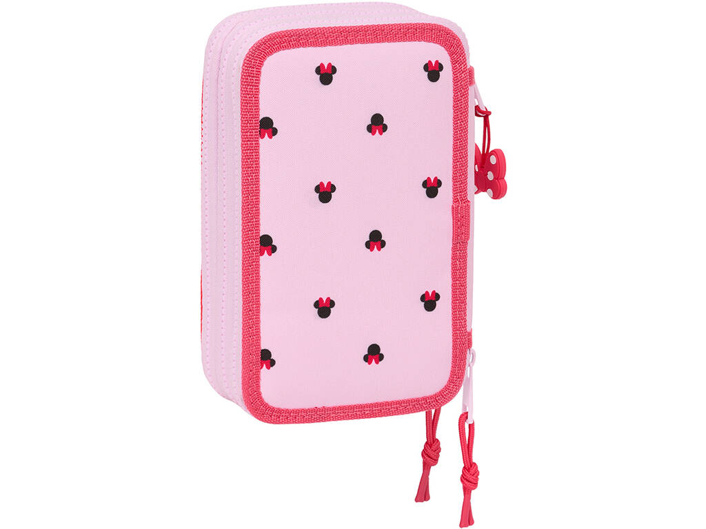 Astuccio triplo 37 pezzi Minnie Mouse Naive