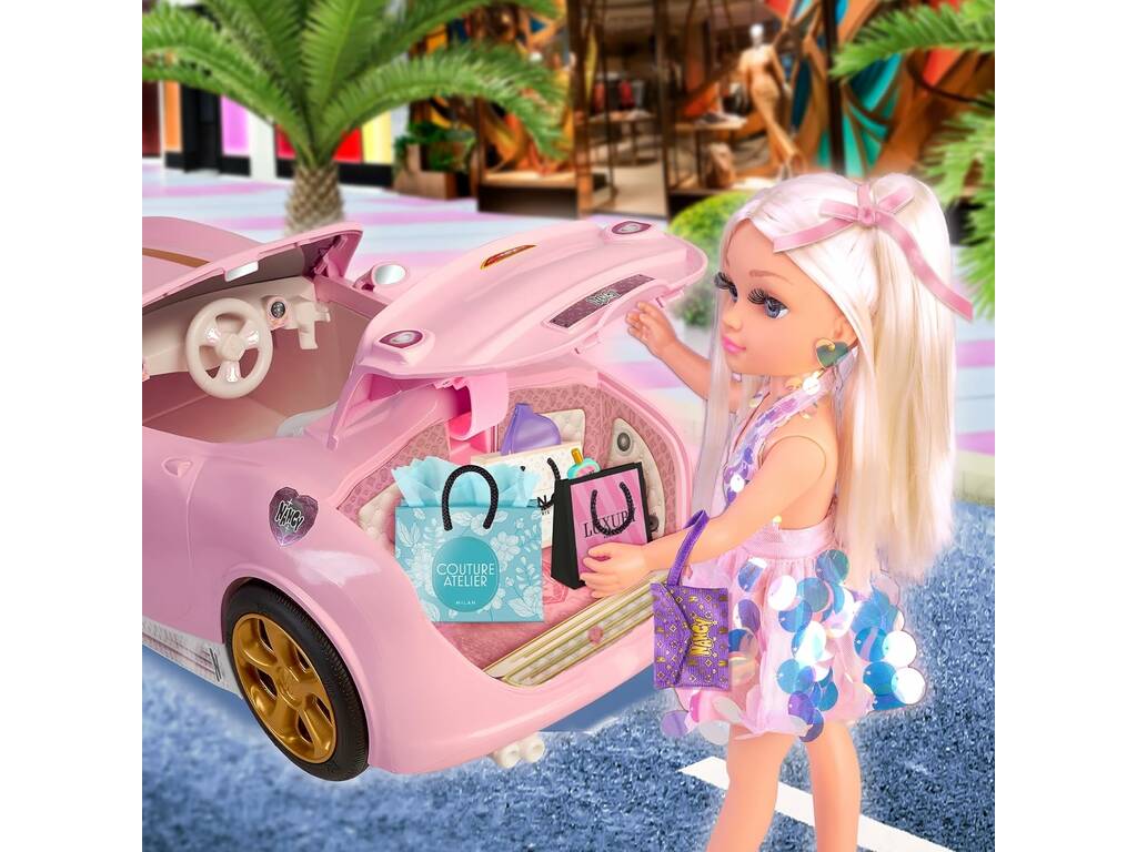 Nancy Bambola Un giorno di shopping con auto e accessori