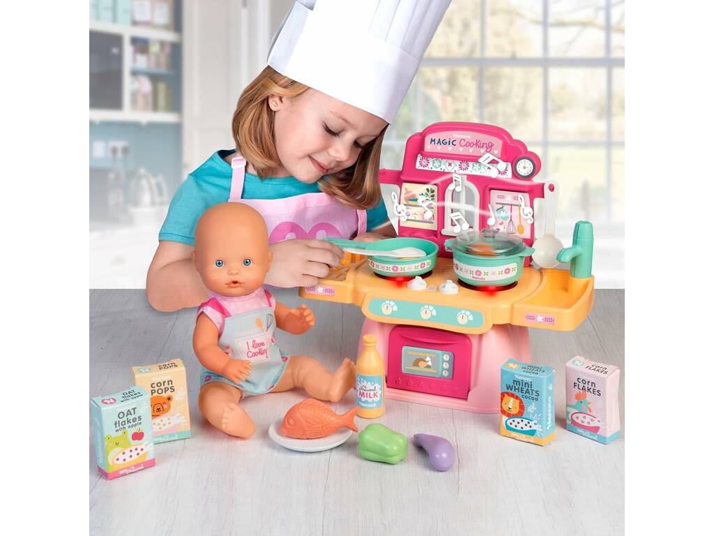 Nenuco Bambola Cucina Magica con Accessori