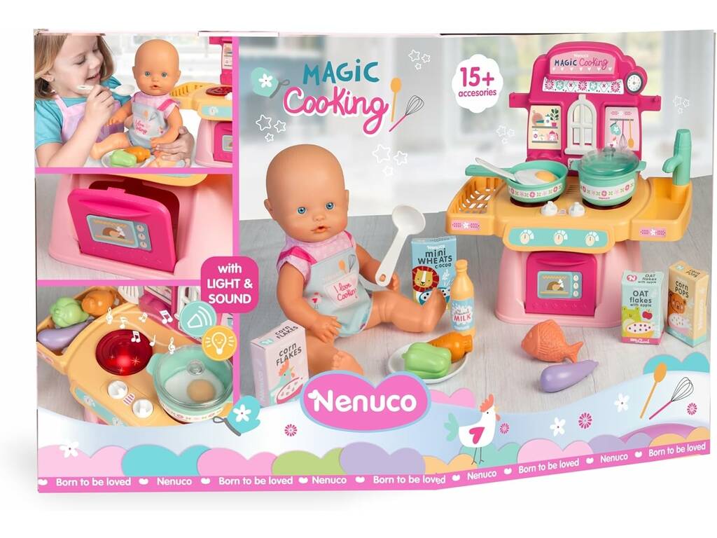 Nenuco Bambola Cucina Magica con Accessori