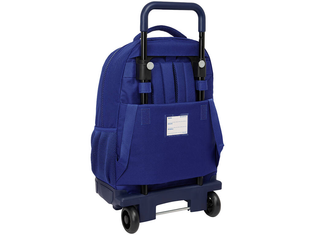 Mochila Grande com Rodas Compact Extraível F.C. Barcelona
