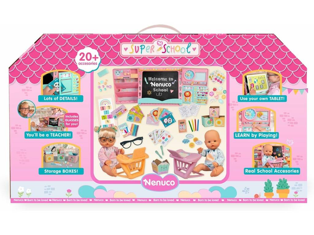 Nenuco Pack Super Scuola con 2 bambole e accessori