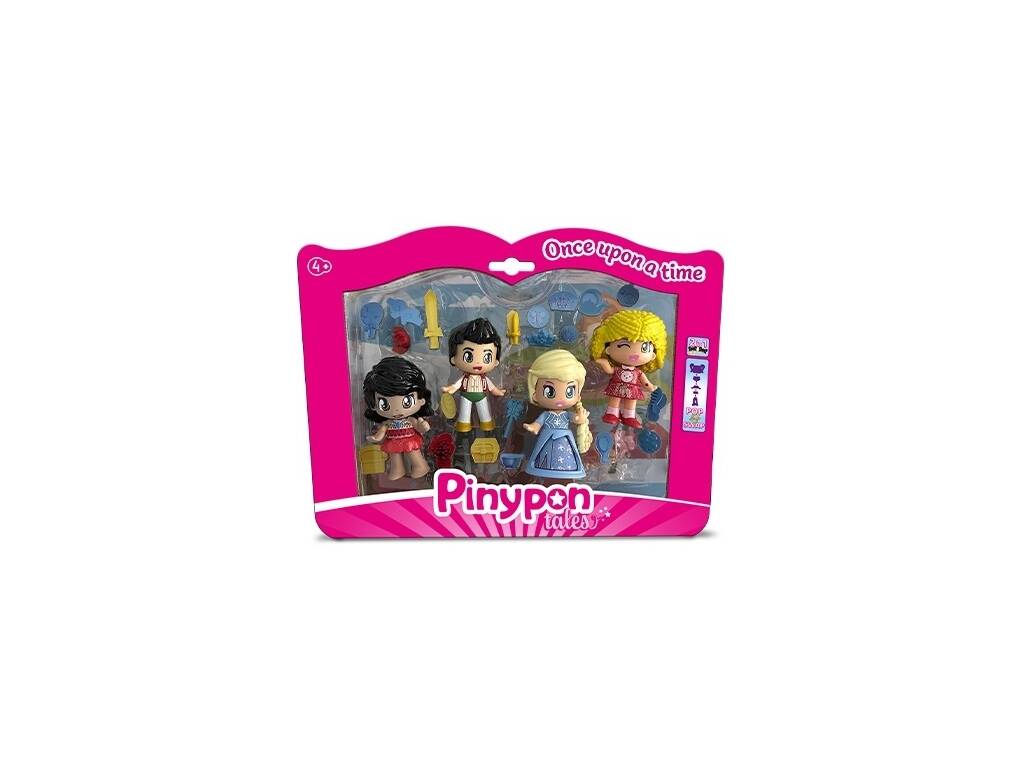 Pinypon Set 4 personaggi delle fiabe