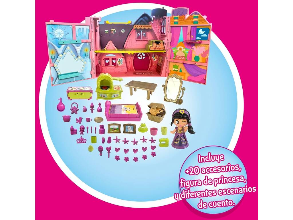 Pinypon Tales Mansión de Cuento con figura e accessori