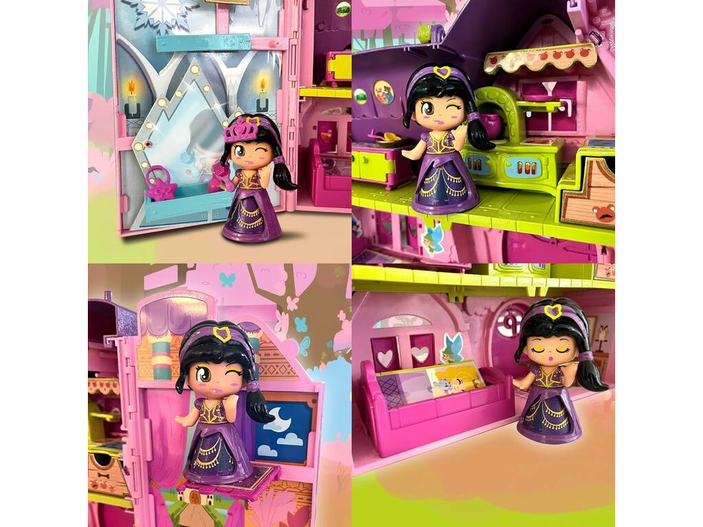 Pinypon Tales Mansión de Cuento con figura e accessori