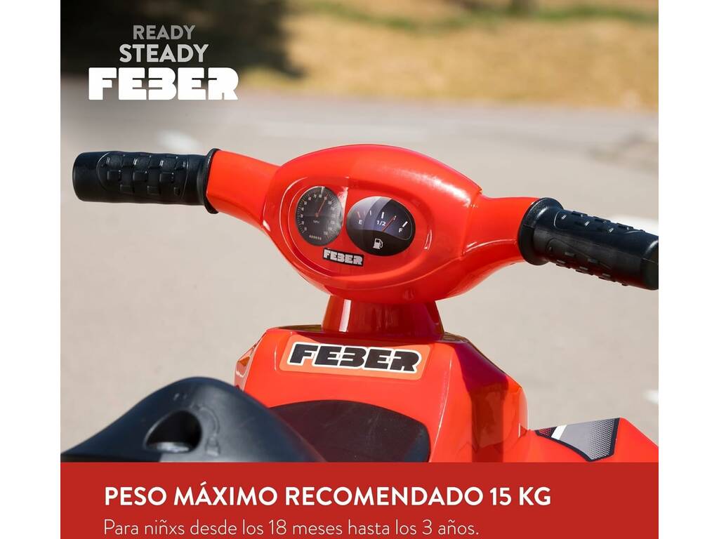 Feber Quad Racy Rosso da 6V