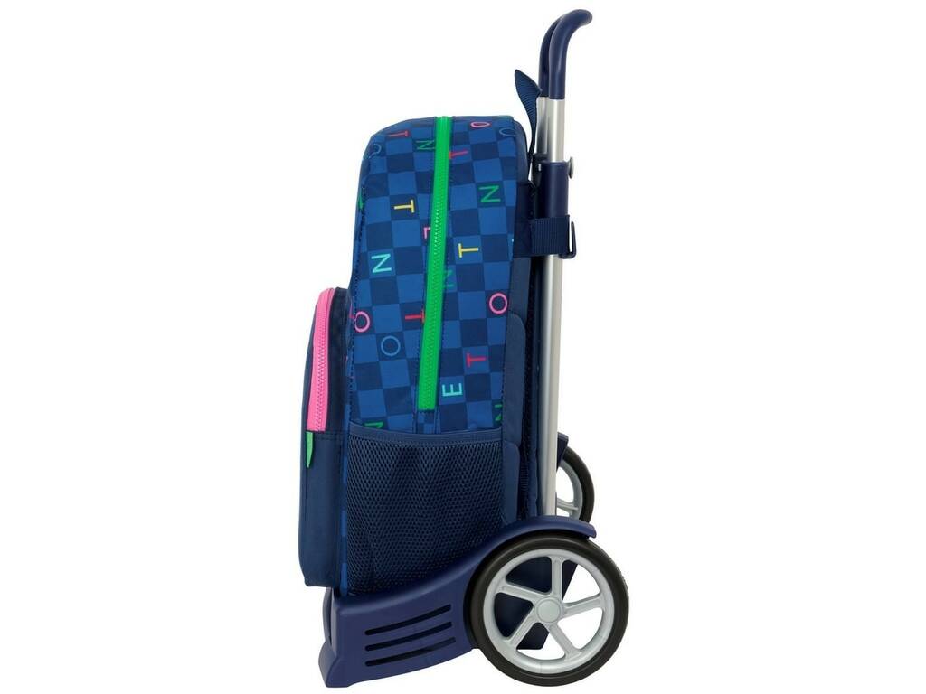 Sac à dos 876 avec chariot Evolution Benetton Damero