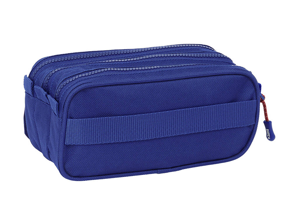 Astuccio Triple Big F.C. Barcelona