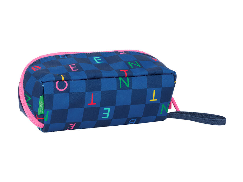 Astuccio quadrato grande Benetton Damero