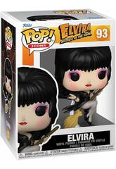 Funko Pop Icons Elvira Mistress Of The Dark Figur Elvira mit Besen