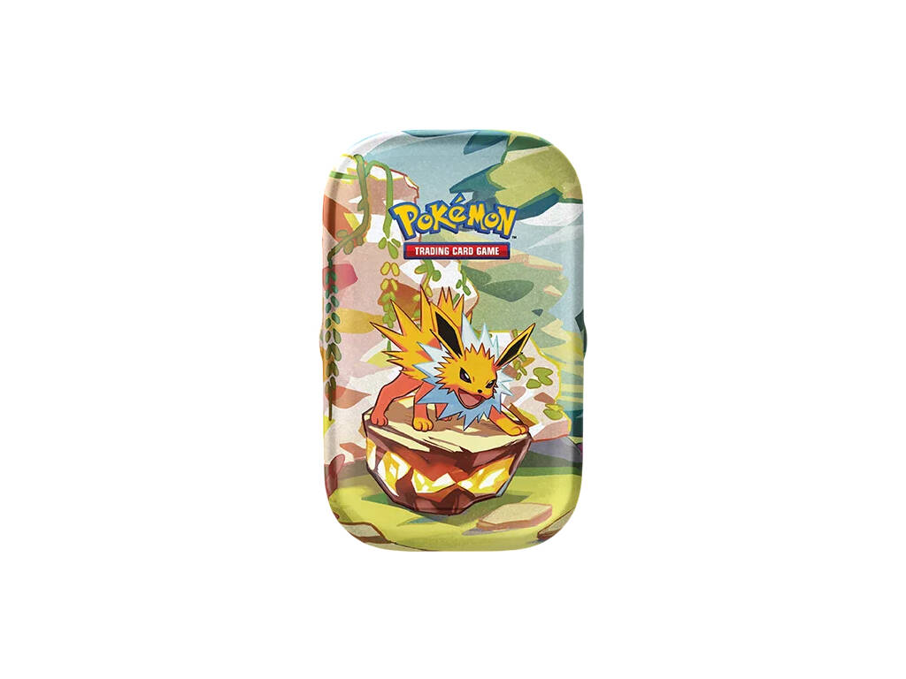 Pokémon TCG Mini Lata Evoluciones Prismáticas en Inglés