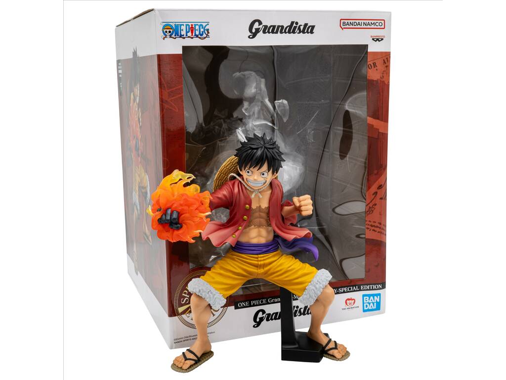 One Piece Grandista Figura Monkey D. Luffy Edizione Speciale da 21 cm