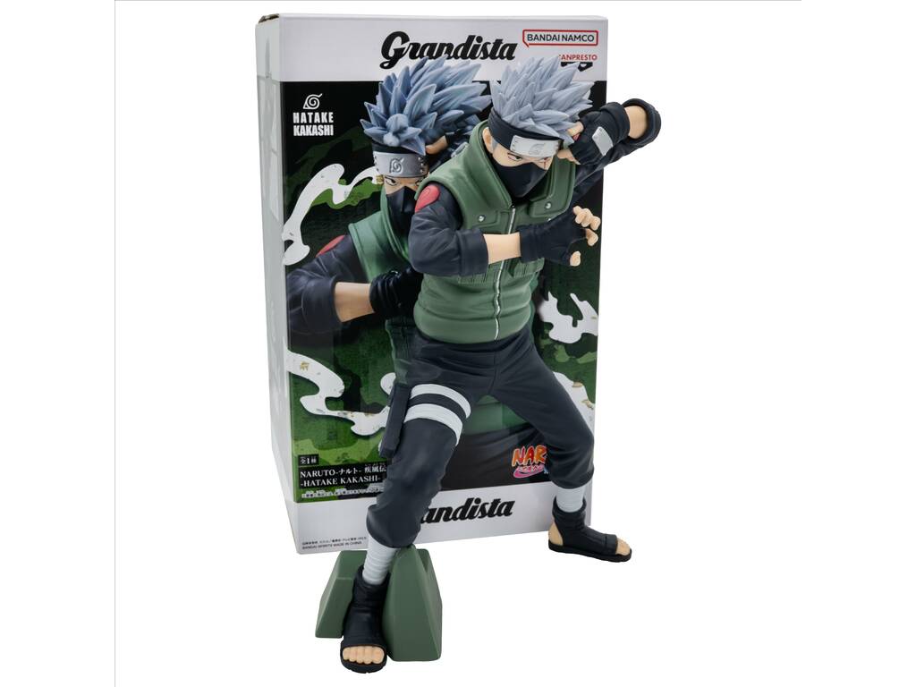 Naruto Shippuden Grandista Figura Kakashi Hatake da 23 cm