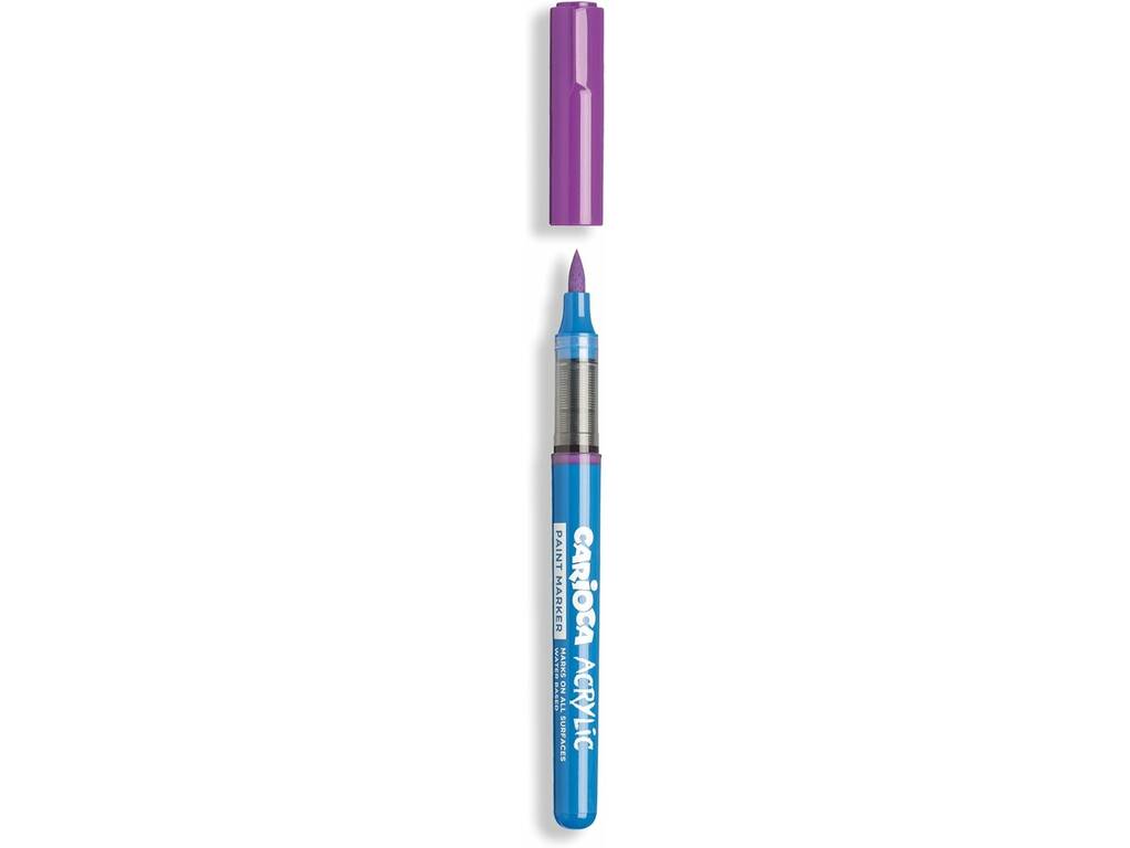 Carioca Acrylic Paint Marker Pack 10 pennarelli per tutte le superfici