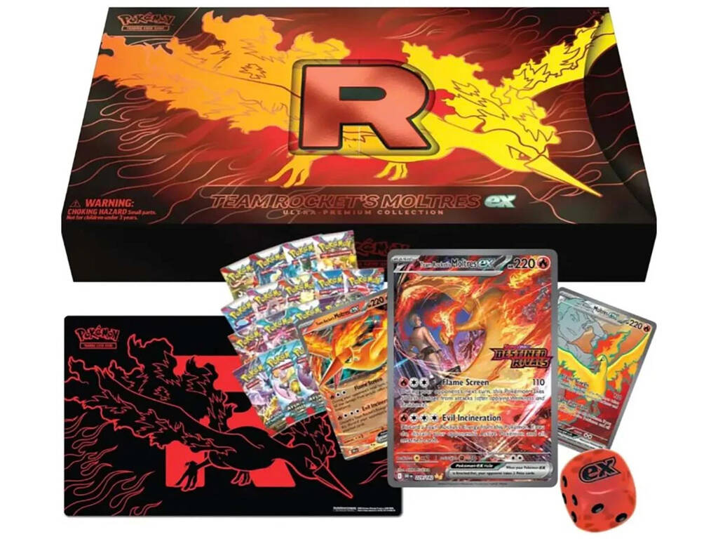 Pokémon TCG Team Rocket’s Moltres EX Ultra-Premium Collection