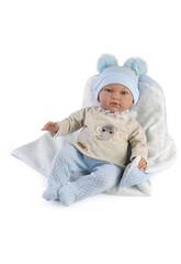 Poupée bébé Marc de 42 cm avec couverture