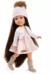 Poupée Penelope Moscou de 33 cm avec robe rose