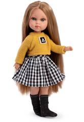 Poupée Penelope Roma 33 cm avec pull ocre