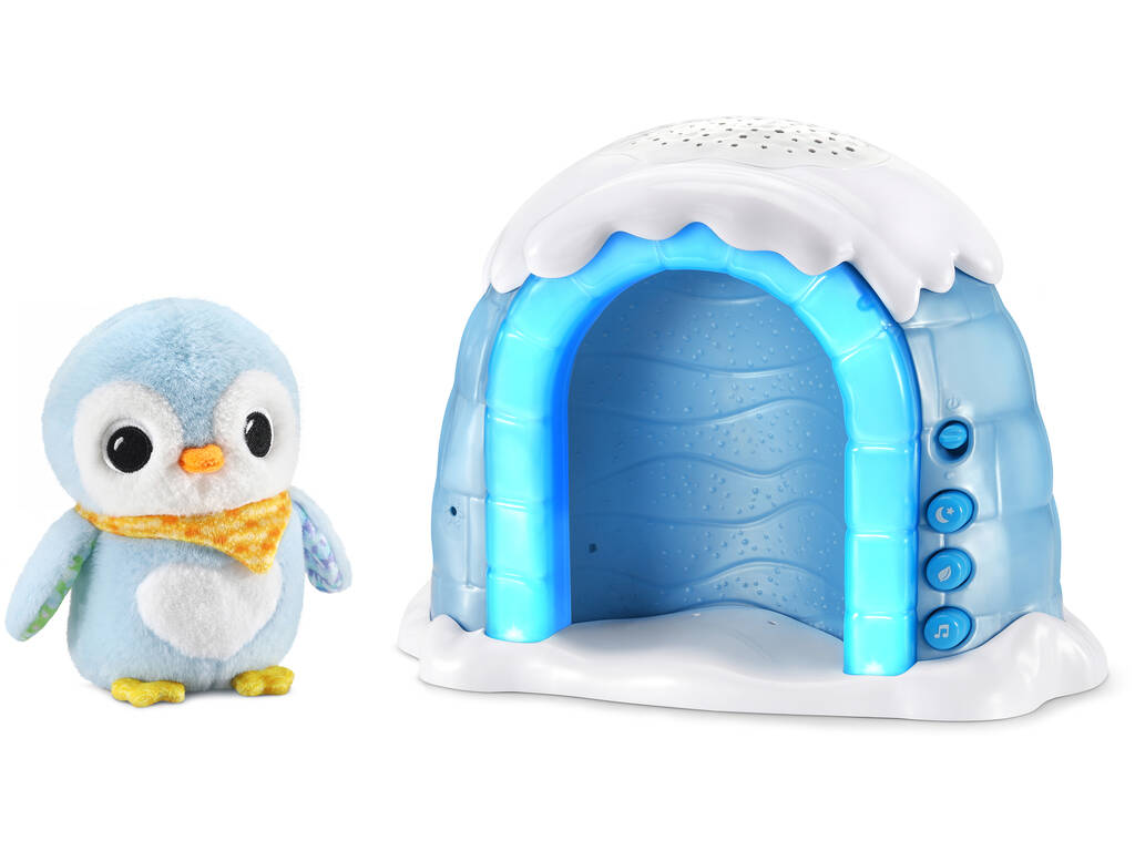 Vtech Baby Igloo Proiettore Peluchito Pinguino
