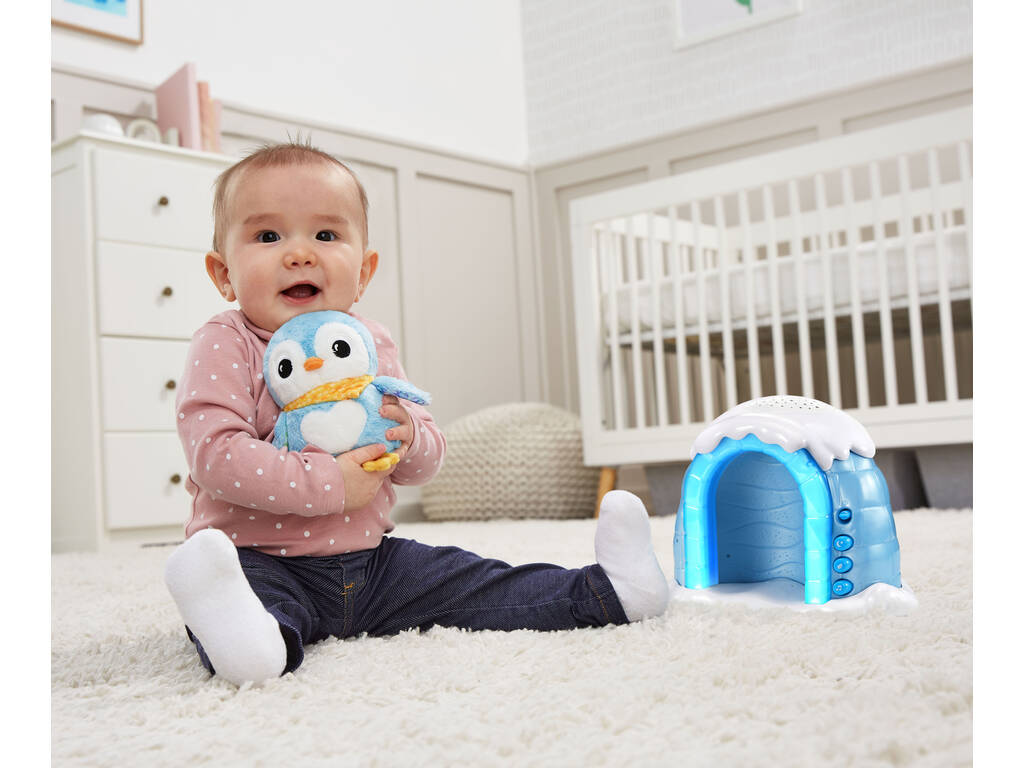 Vtech Baby Igloo Proiettore Peluchito Pinguino