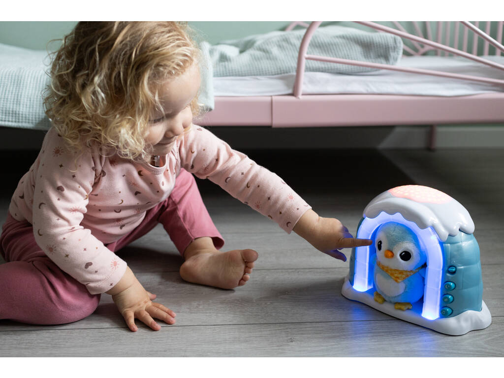 Vtech Baby Igloo Proiettore Peluchito Pinguino