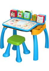 Bureau multi-activités 6 en 1 Créez et apprenez !