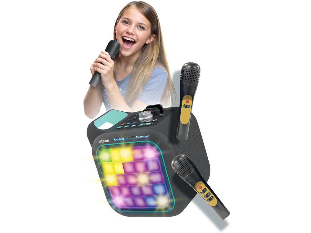 Karaoke Light Party Duo Golden Edition con 2 microfoni