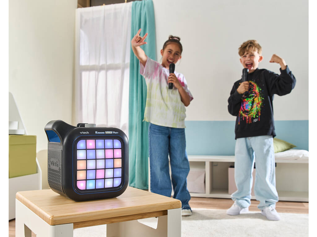 Karaoke Light Party Duo Disco Edition con 2 microfoni