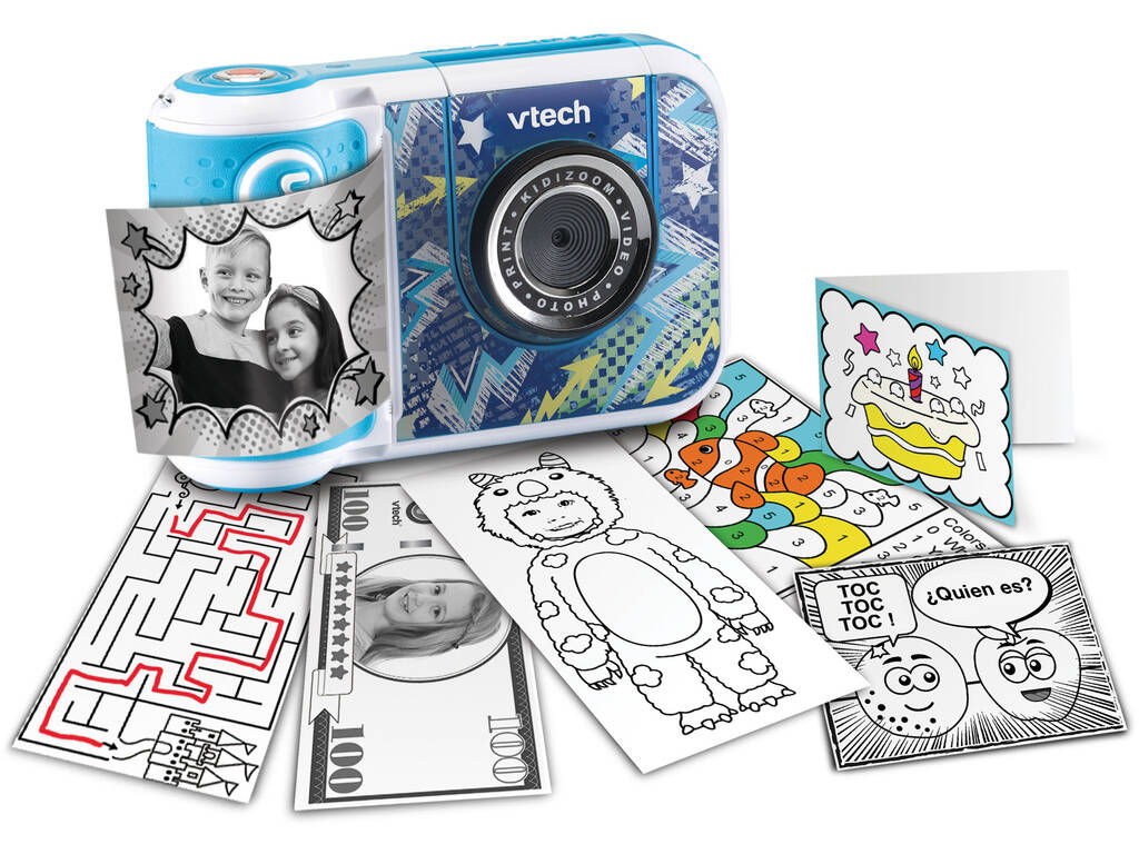 KidiZoom Print Cam Fotocamera istantanea blu