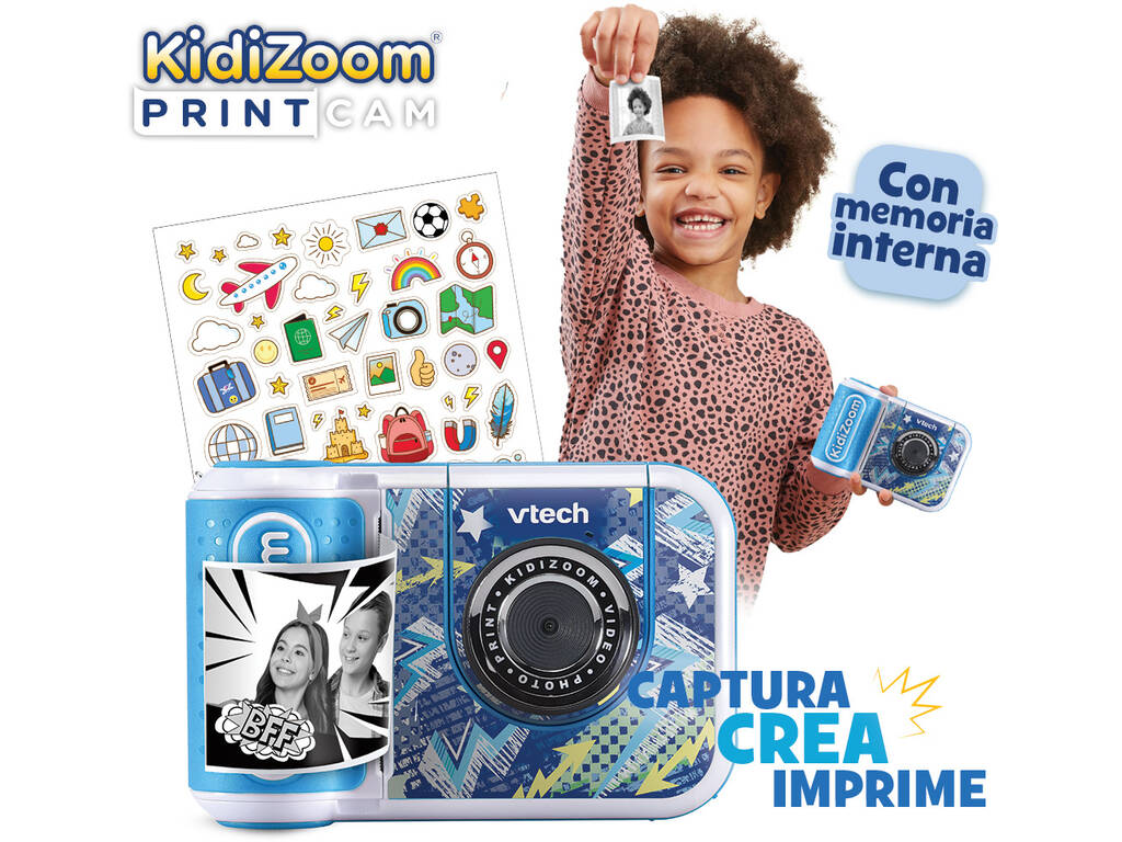 KidiZoom Print Cam Fotocamera istantanea blu