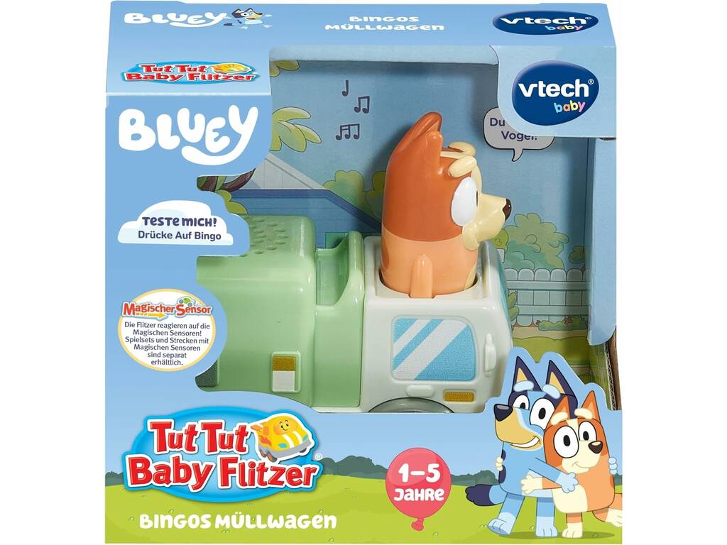 Tut Tut Birilli Bluey Auto con luci e suoni