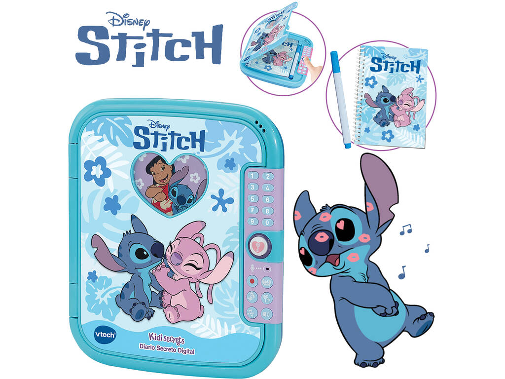Disney Stitch Kidisecrets Diario Secreto Digital