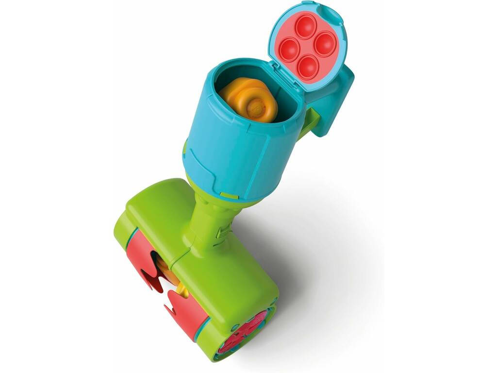 Clemmy Aspirapolvere sensoriale con 6 blocchi