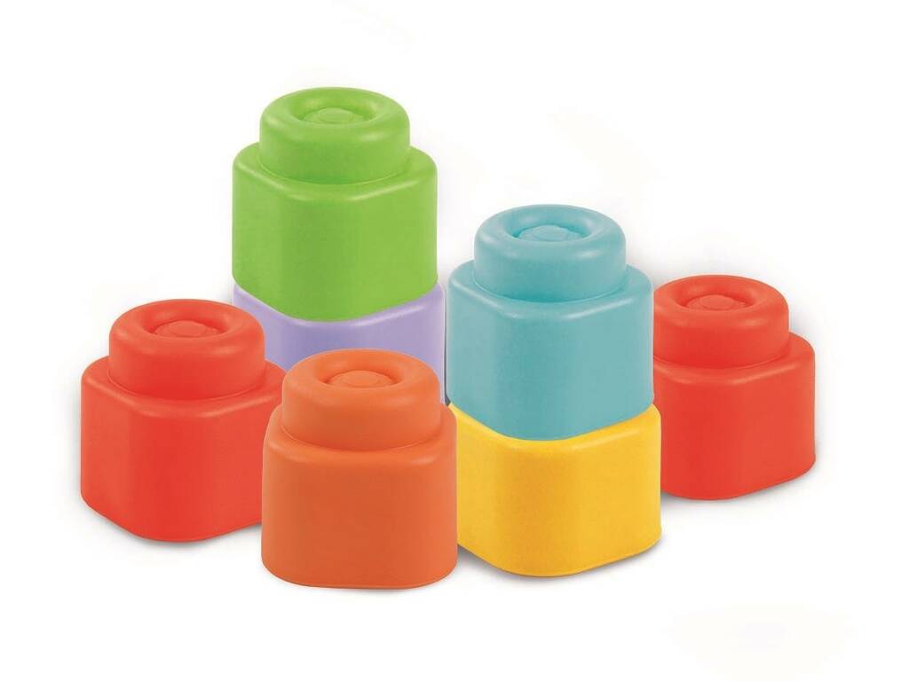 Clemmy Lavadora Sensorial con 6 Bloques