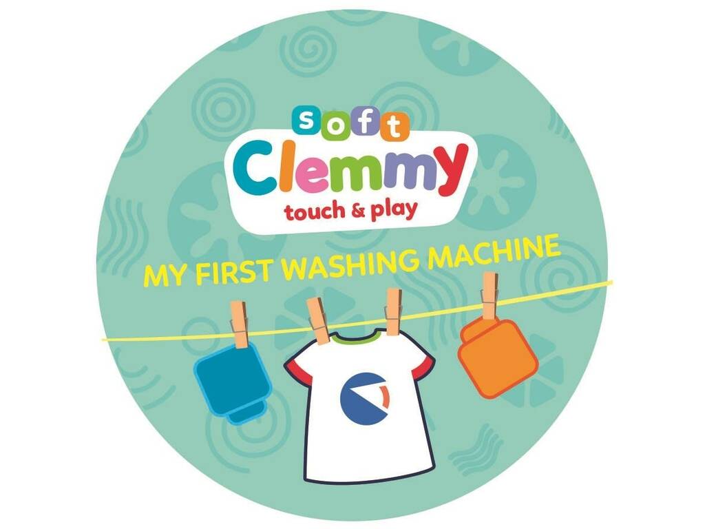 Clemmy Lavadora Sensorial con 6 Bloques