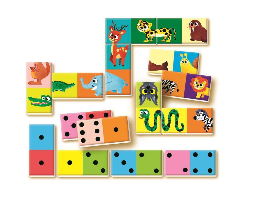 Education Domino Numeri e Animali