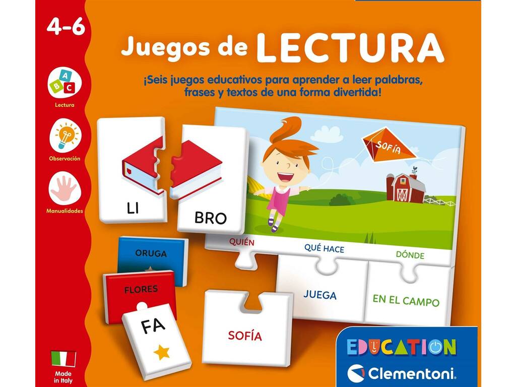 Education Juegos de Lectura