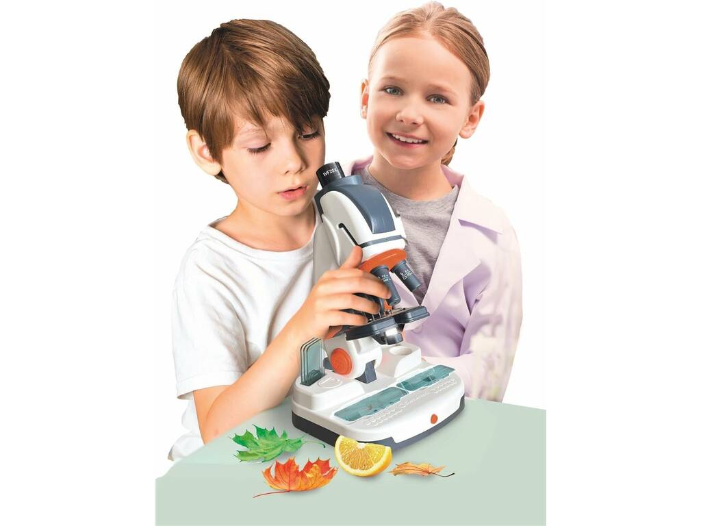 Microscopio Interactivo con IA y Cámara Wi-Fi