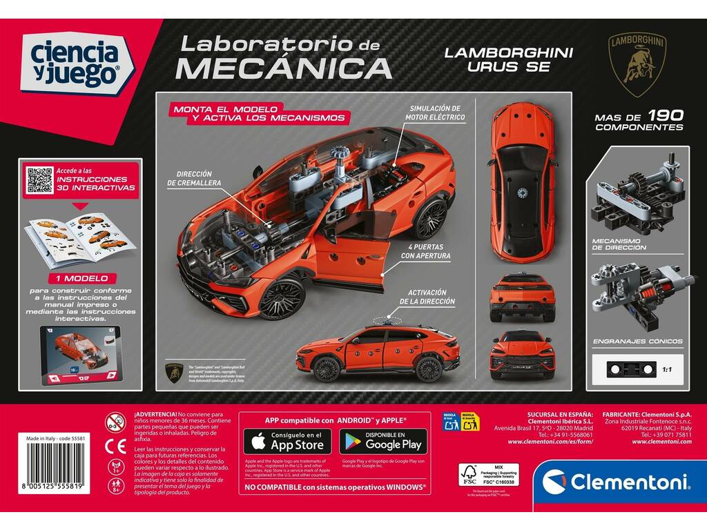 Laboratorio di Meccanica Lamborghini Urus SE