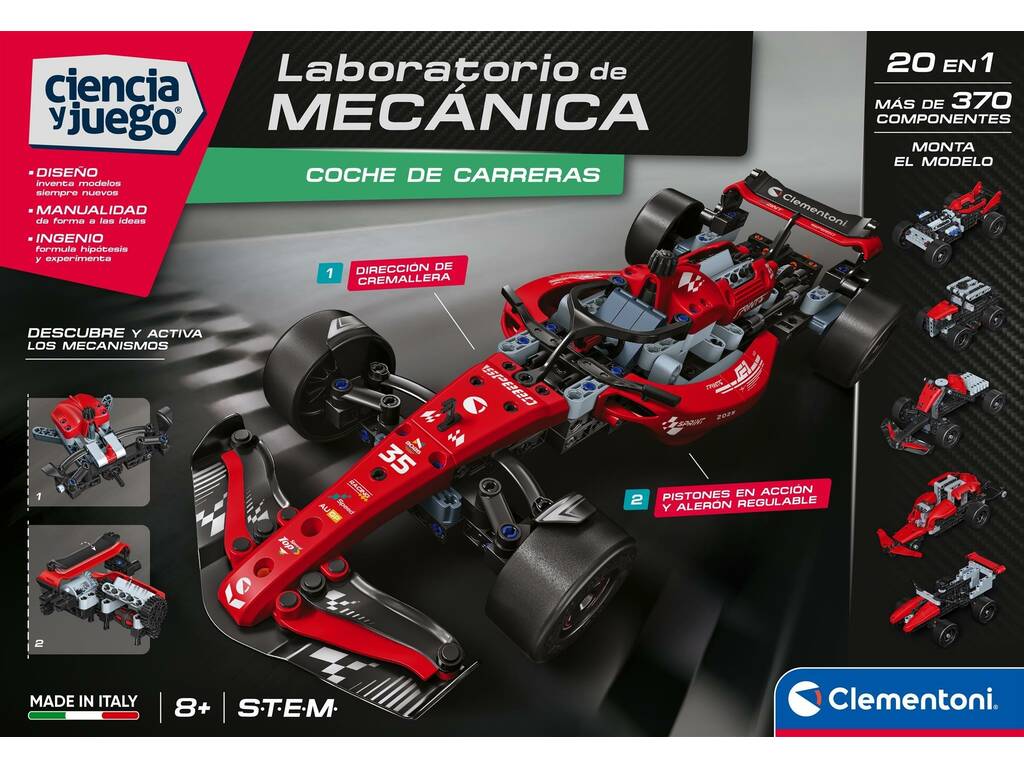 Laboratorio di meccanica Auto da corsa 20 in 1