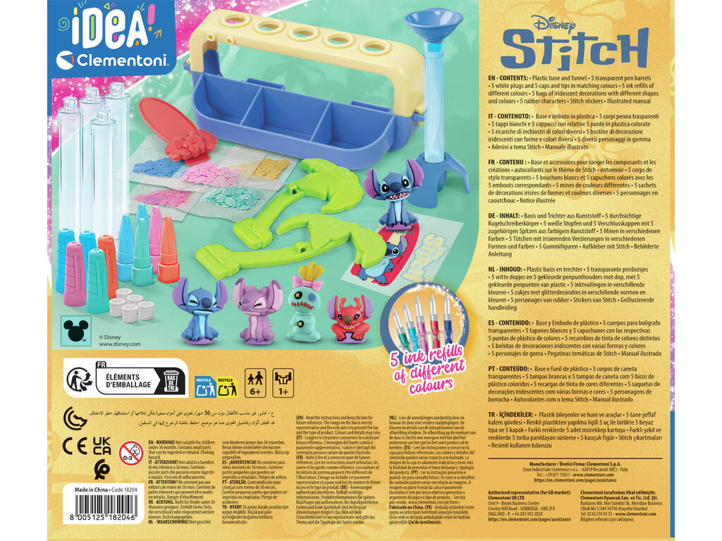 Laboratorio di penne Disney Stitch