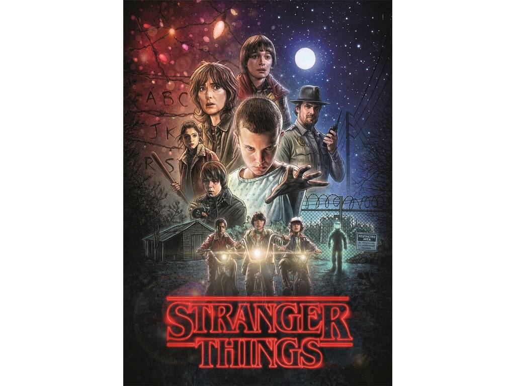 Puzzle da 1000 pezzi Stranger Things Stagione 1