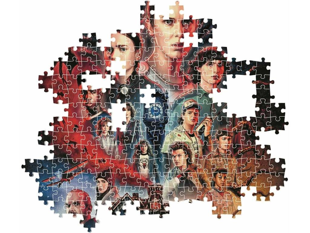 Puzzle da 1000 pezzi Stranger Things Stagione 4
