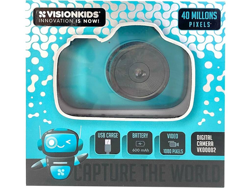Vision Kids Fotocamera digitale da 40 Mpx