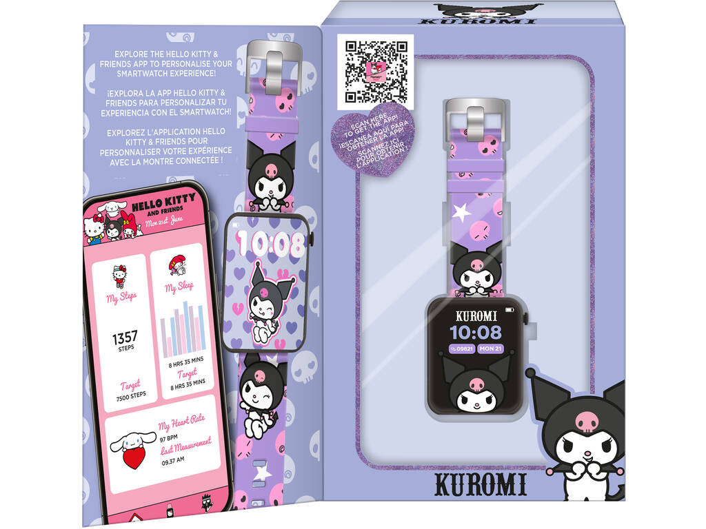 Kuromi montre intelligente