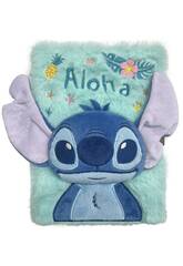 Disney Stitch Journal secret en peluche A5 avec cadenas